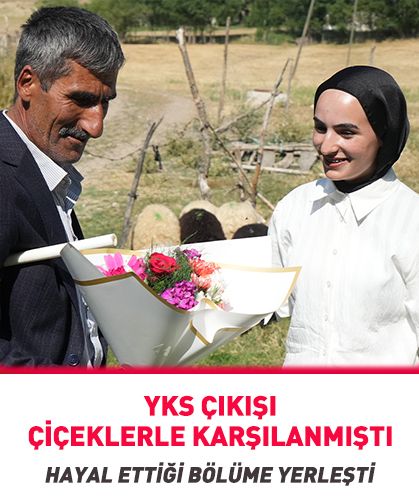 Babası çiçeklerle karşılamıştı: Hayal ettiği bölüme yerleşti