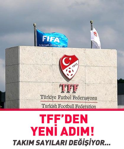 TFF'den Türk futbolu için yeni adım