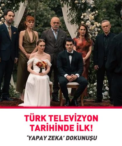 Türk televizyon tarihinde ilke imza attılar!  'Yapay zeka' konuk oyuncu oldu