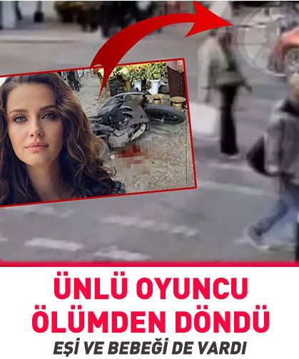 Oyuncu İrem Helvacıoğlu'na motosiklet çarptı