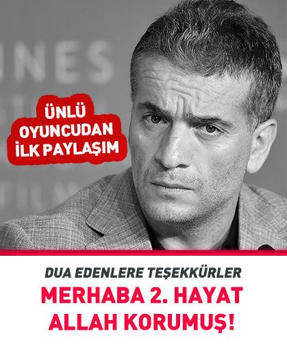 "ALLAH korumuş" Murat Cemcir'den ilk açıklamalar