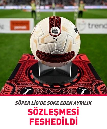 Süper Lig ekibinden şoke eden ayrılık! Sözleşmesi karşılıklı feshedildi