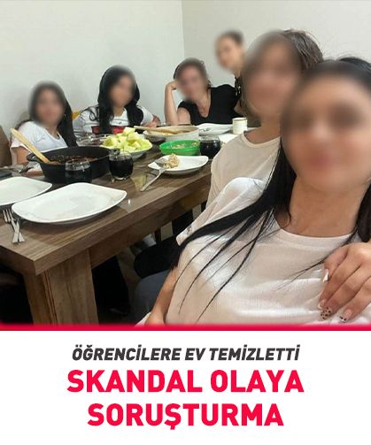 Skandal iddia! Öğretmen öğrencilere evini temizlettirdi