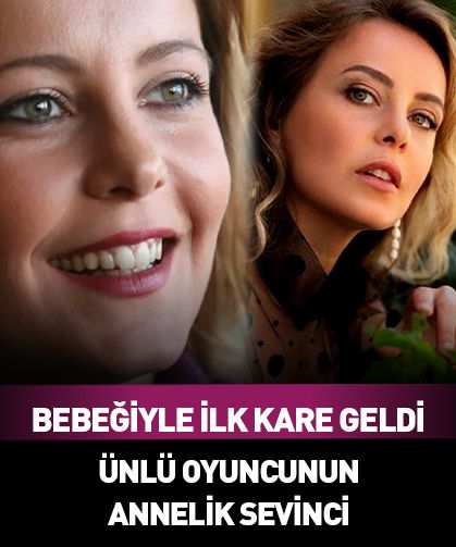 Vildan Atasever'in annelik sevinci! Bebeğiyle ilk kare geldi