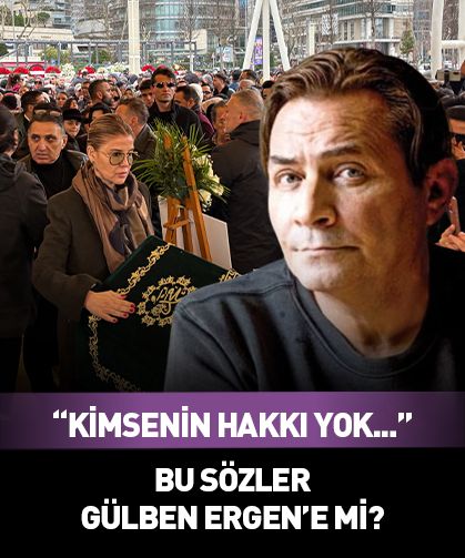 Armağan Çağlayan'ın bu sözleri Gülben Ergen’e mi?