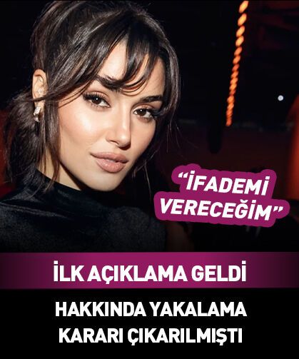Hakkında yakalama kararı çıkarılmıştı! Hande Erçel'den ilk açıklama