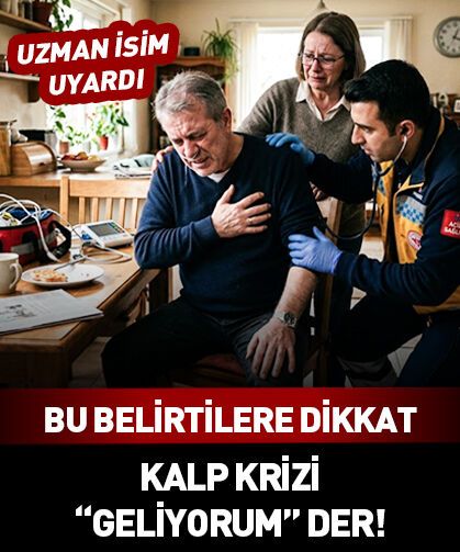 Bu belirtileri olanlar dikkat! Uzmanından "kalp krizi" uyarısı