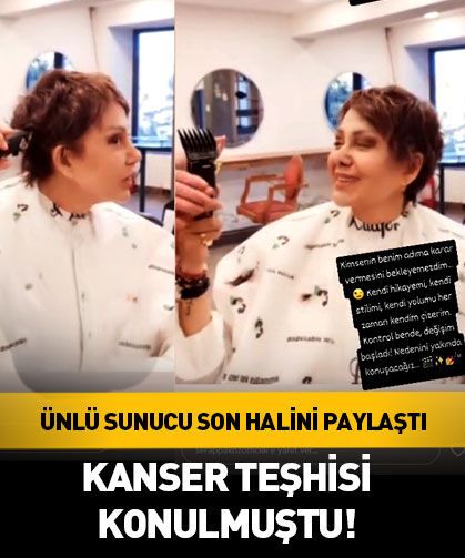 Ünlü sunucu Serap (Ezgü) Paköz kanser tedavisi görüyor! Son halini paylaştı