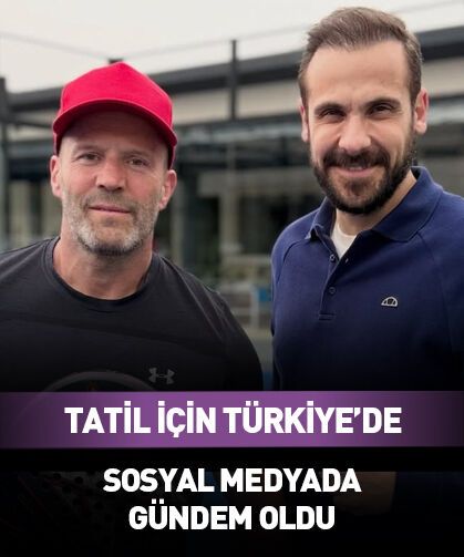 Jason Statham ve Ümit Erdim yan yana