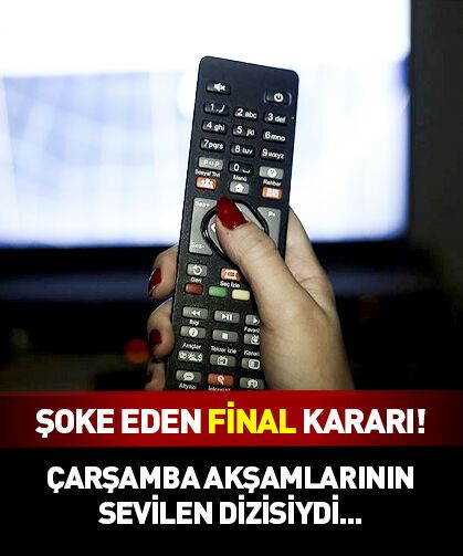 Şoke eden karar! Çarşamba akşamlarının sevilen dizisi final yapıyor