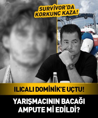 Survivor’da korkunç kaza! Yarışmacının bacağı ampute mi edildi?