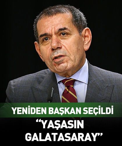 Galatasaray'da Dursun Özbek yeniden başkan seçildi