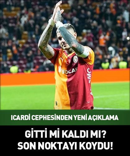Icardi bilmecesinde nokta konuldu