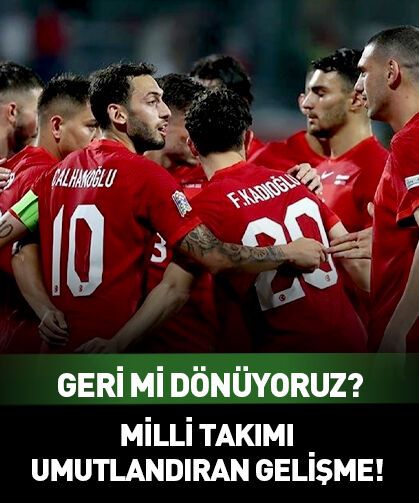 Dünya Kupası'nda millileri umutlandıran gelişme!