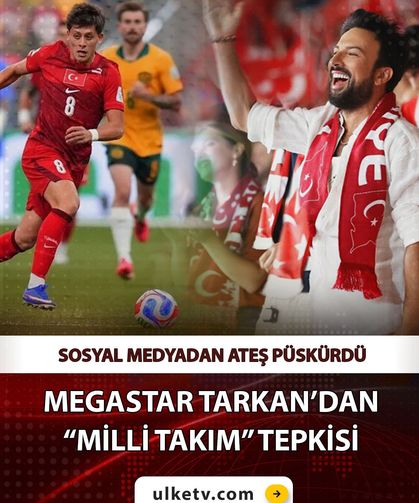 Tarkan'dan "Milli Takım" tepkisi!