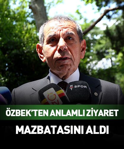 Dursun Özbek'ten anlamlı ziyaret