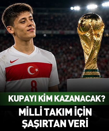 Türkiye Dünya Kupası'nı kazanabilecek mi? Şaşırtan veri...