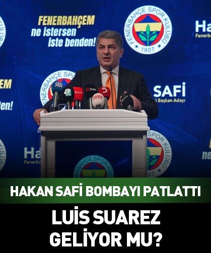 Fenerbahçe'den Luis Suarez bombası