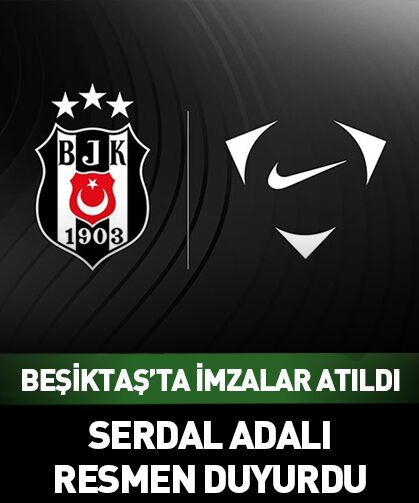 Beşiktaş'ta imzalar atıldı! Serdal Adalı resmen duyurdu