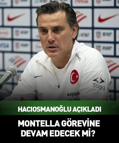 Montella görevine devam edecek mi? Hacıosmanoğlu duyurdu