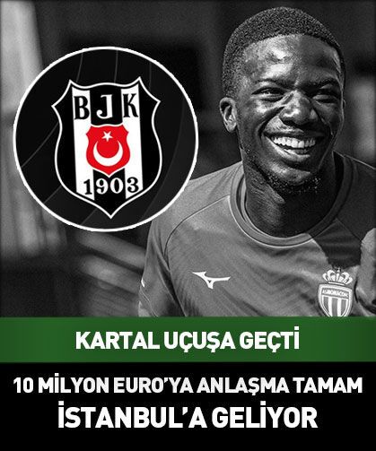 Beşiktaş'ın yeni transferi Kassoum Ouattara İstanbul'a geliyor
