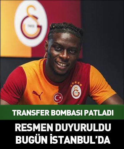 Galatasaray transferde bombayı patlattı! Bugün İstanbul'da...