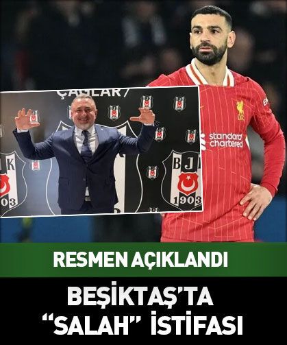 Beşiktaş'ta "Mohamed Salah" istifası