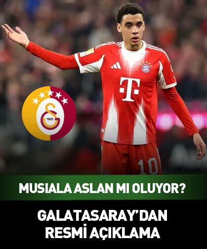 Galatasaray'dan Musiala için resmi açıklama