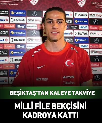 Milli kaleci Beşiktaş ile anlaştı