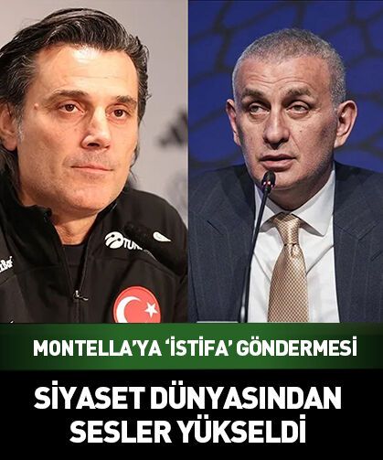 Eski bakandan Montella'ya istifa göndermesi!