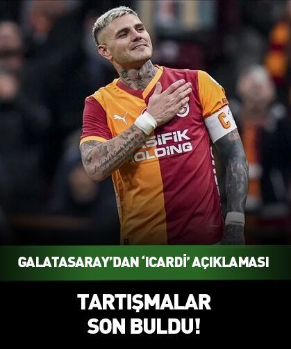 Galatasaray'dan 'Icardi' açıklaması