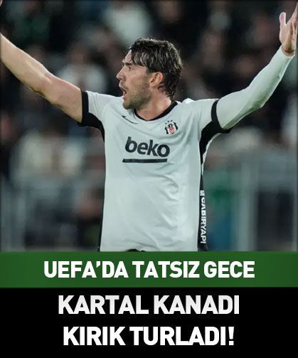 Kauno Zalgiris 1-0 Beşiktaş maç sonu ÖZET (önemli dakikalar)