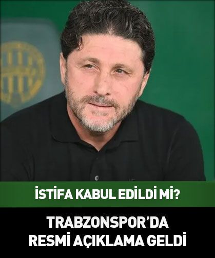 Fatih Tekke'nin istifası kabul edildi mi? Resmi açıklama geldi