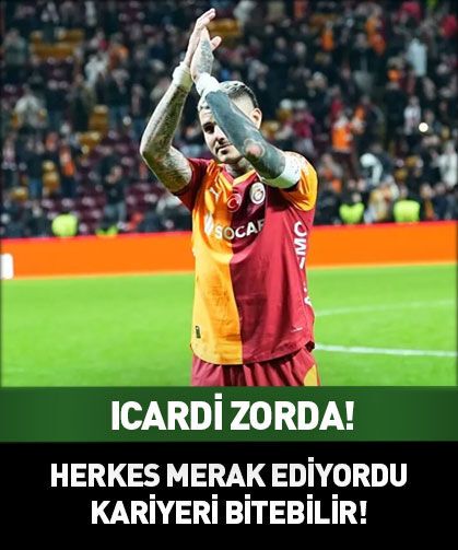 Icardi zorda! Kariyeri bitebilir