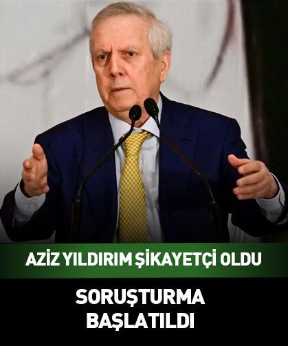 Aziz Yıldırım suç duyurusunda bulundu