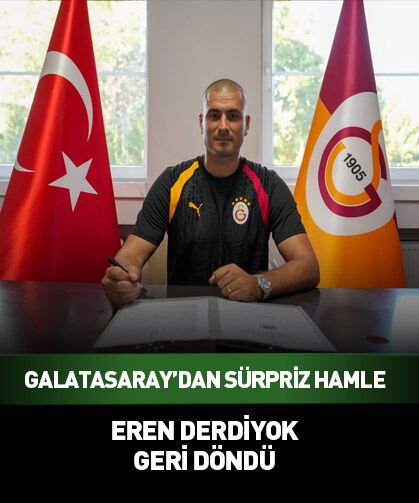 Eren Derdiyok Galatasaray'a geri döndü