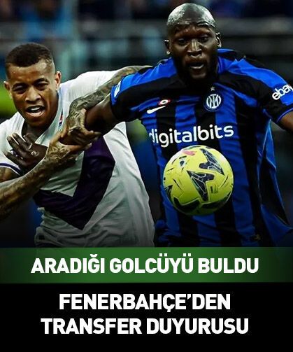 Fenerbahçe Lukaku'yu kadrosuna kattı