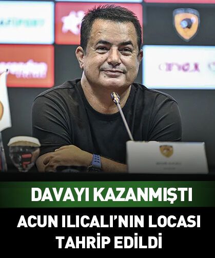 Acun Ilıcalı’nın locası tahrip edildi
