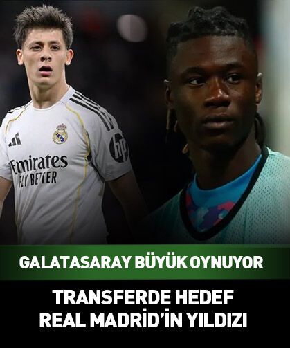 Galatasaray'da yeni hedef Real Madrid'in yıldız Camavinga