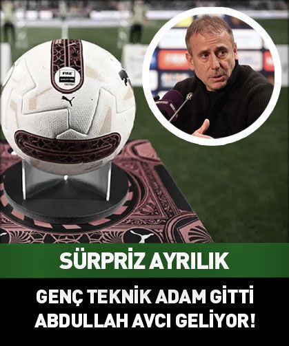 Süper Lig'de beklenmedik ayrılık