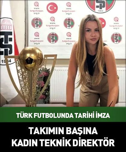 Türk futbolunda tarihi imza! Takımın başına kadın teknik direktör geçti