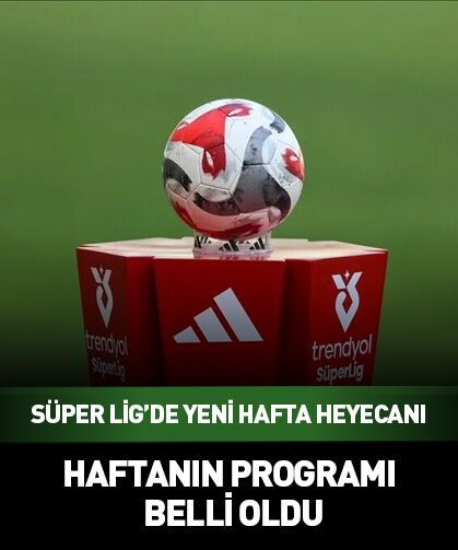 Süper Lig'de 6. hafta başlıyor: İşte haftanın maçları