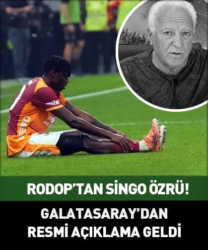 Süleyman Rodop'tan Wilfried Singo özrü geldi