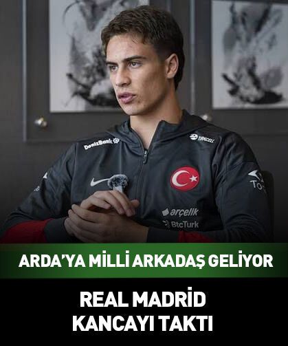 Real Madrid'i bir milli yıldız daha