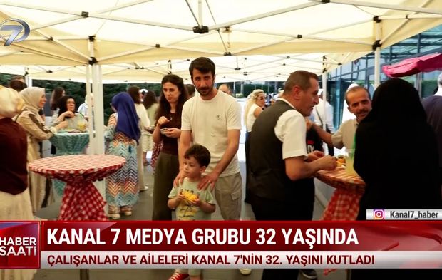 Kanal 7 Medya Grubu 32. yıl dönümü etkinliklerinde festival havası esti