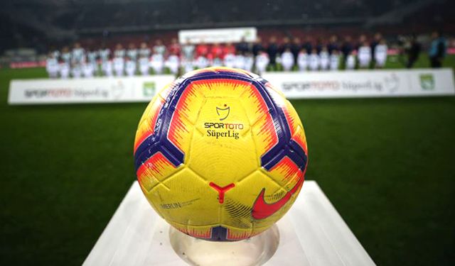 TFF açıkladı! Süper Lig'in ilk haftasındaki o maçlar ertelendi