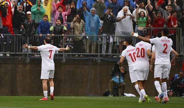 Türkiye ABD'yi 2-1 mağlup etti