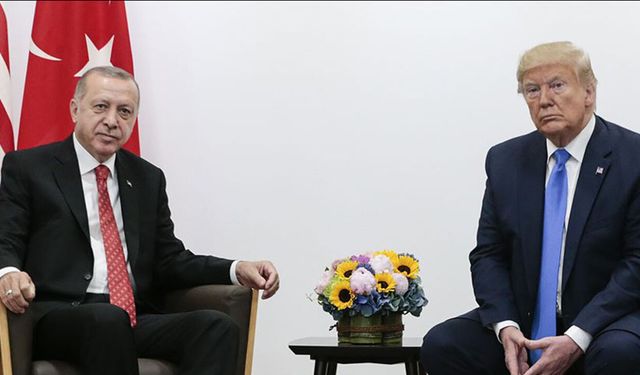 Erdoğan, Trump'la telefonda görüştü