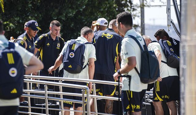 Fenerbahçe takımı Portekiz'e gitti