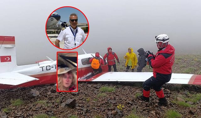 Kaçkar Dağları'nda uçak kazası: Pilot öldü! Kadın yolcu yaralı